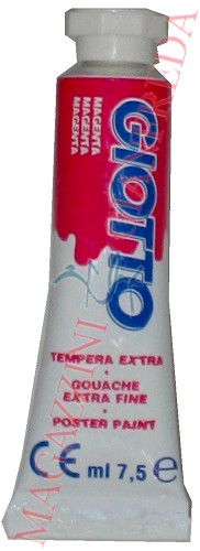 GIOTTO TEMPERA TUBO ML 7,5 MAGENTA